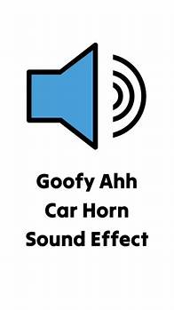 Video thumbnail for Goofy Ahh Car Horn Sound Effect #soundeffects #sound #soundviral #fyp | goofy car sound