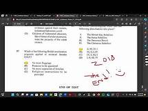 Video thumbnail for LIVE CSEC HISTORY PAPER 1 FOR MAY/JUNE 2024 TOMORROW!