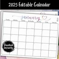 Video thumbnail for 2025 Printable Calendar | 2025 Calendar PDF | 2025 Editable Calendar | Calendar 2025 Editable | Calendar Editable Template | WCCFH - Etsy