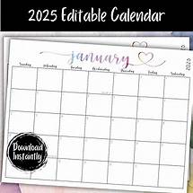 Video thumbnail for 2025 Printable Calendar | 2025 Calendar PDF | 2025 Editable Calendar | Calendar 2025 Editable | Calendar Editable Template | WCCFH - Etsy
