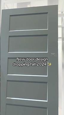 Video thumbnail for Meet the new 5-panel Bayshore interior molded door. 🤝