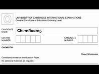 Video thumbnail for O Level Chemistry Past Papers - Difficult GCSE & IGCSE Questions Part 1
