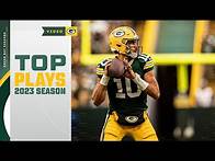 Video thumbnail for Jordan Love's top plays from Packers' 2023 season