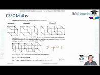 Video thumbnail for CSEC Maths - June 2023 Preparation (Past Papers - Session 1)