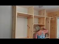 Video thumbnail for Custom Closet Build from Pine Shelving Boards