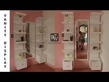 Video thumbnail for DIY IKEA Lack Shelf | Glam Beauty Room