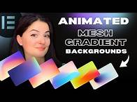 Video thumbnail for Create AMAZING & ANIMATED Mesh Gradient Backgrounds in Elementor FREE