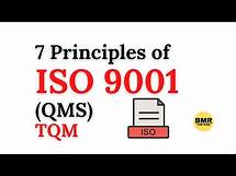 Video thumbnail for 7 Principles of ISO 9001-QMS-TQM