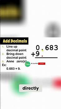 Video thumbnail for Multiplying Decimals | 5th Grade Math Made Easy | Mr. Ace Math