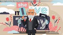 Video thumbnail for First-Person Pronouns | List & Examples