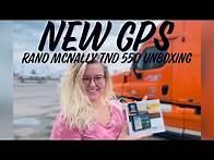 Video thumbnail for Rand McNally TND 550 Unboxing 2022