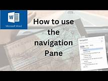Video thumbnail for Mastering Microsoft Word: Unlock the Navigation Pane