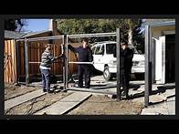 Video thumbnail for DIY Metal Gates and fence project