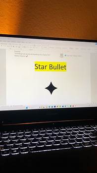 Video thumbnail for Watch how to type the Star Bullet Unicode in MS Word!