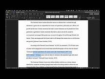 Video thumbnail for MS Word Double-Spacing APA (correcting)