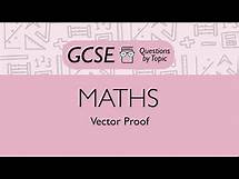 Video thumbnail for Vector Proof (Higher) - Q3 | Maths GCSE | PMT Education