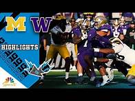 Video thumbnail for Michigan Wolverines vs. Washington Huskies | COLLEGE FOOTBALL HIGHLIGHTS | 10/5/24 | NBC Sports