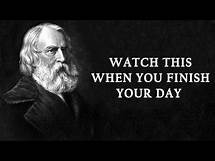 Video thumbnail for The Day is Done by Henry Wadsworth Longfellow | Powerful Life Poetry