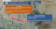 Video thumbnail for Weekend Construction: Closure on Loop 101, and lanes reduced on I-10
