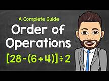 Video thumbnail for Order of Operations Explained | PEMDAS | A Complete Guide | Math with Mr. J