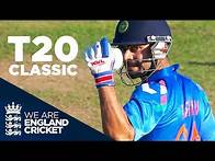Video thumbnail for T20 Classic Goes Right Down To The Wire | England v India 2014 - Highlights