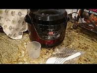Video thumbnail for QVC Cook's Essentials Electric 2 Quart Pressure Cooker Review: Basic Rice Tutorial!