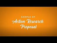Video thumbnail for Sample of Action Research Proposal