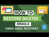 Video thumbnail for Gmail Email Recovery: How to Restore Deleted Emails 2025