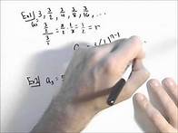 Video thumbnail for Finding the General Term of a Geometric Sequence