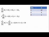 Video thumbnail for Summation Notation: ∑