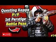 Video thumbnail for 🔴Live | PVP | Kappa Questing (Battle Pass) | Lvl 52 #escapefromtarkov