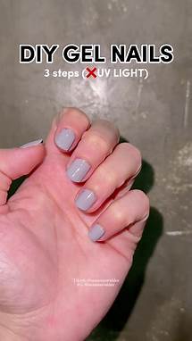 Video thumbnail for DIY Gel Nails Without UV Light - Easy At-Home Techniques