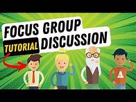 Video thumbnail for How to Conduct a Focus Group Discussion for Qualitative Research (Tutorial) 🧐💬👥