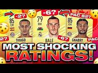Video thumbnail for FIFA 21 Most Shocking Player Ratings!