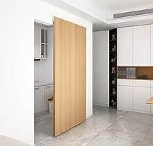 Video thumbnail for DIYHD 42" Concealed Sliding Barn Door Hardware Soft Closing Interior Wall Mount Hidden Track Rolling Kit with Floor Rail (NO Door)
