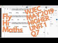 Video thumbnail for GCSE Maths Revision | WJEC May 2019 Higher Tier Unit 1 Non-Calculator | Question 7