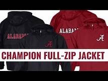 Video thumbnail for Alabama Crimson Tide Champion Lightweight Full-Zip Jacket