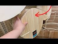 Video thumbnail for Buy a wood round at Hobby Lobby for this GENIUS idea!