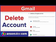 Video thumbnail for How to Delete a Gmail Account
