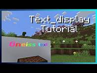 Video thumbnail for Text Display Tutorial