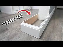 Video thumbnail for How To Install Baseboard Corners Like A Pro As A Beginner! DIY Tips And Tricks