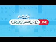 Video thumbnail for Daily Crossword Live - Wednesday, 23 April, 2025