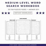 Video thumbnail for 20 Fun Word Search Puzzles for Kids | Medium Level   Answer Key | Printable PDF - Etsy