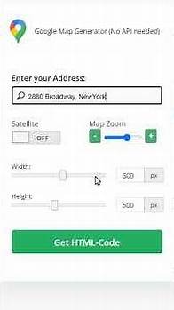 Video thumbnail for How to add google maps to website | HTML CSS