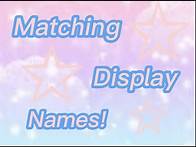 Video thumbnail for Matching Roblox display names for couples and friends!✩