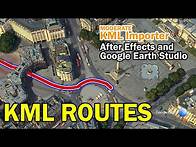 Video thumbnail for KML in After Effects/Google Earth Studio (FREE script).