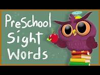 Video thumbnail for 📖 40 Preschool Sight Words - How to Read - Dolch sightwords 📖