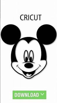 Video thumbnail for Mickey Mouse SVG PNG File Cricut Silhouettes free Download - Cut File, Vector Instant Download