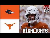 Video thumbnail for UTSA Roadrunners vs. Texas Longhorns | Full Game Highlights | ESPN College Football