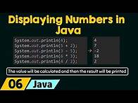 Video thumbnail for Displaying Numbers in Java